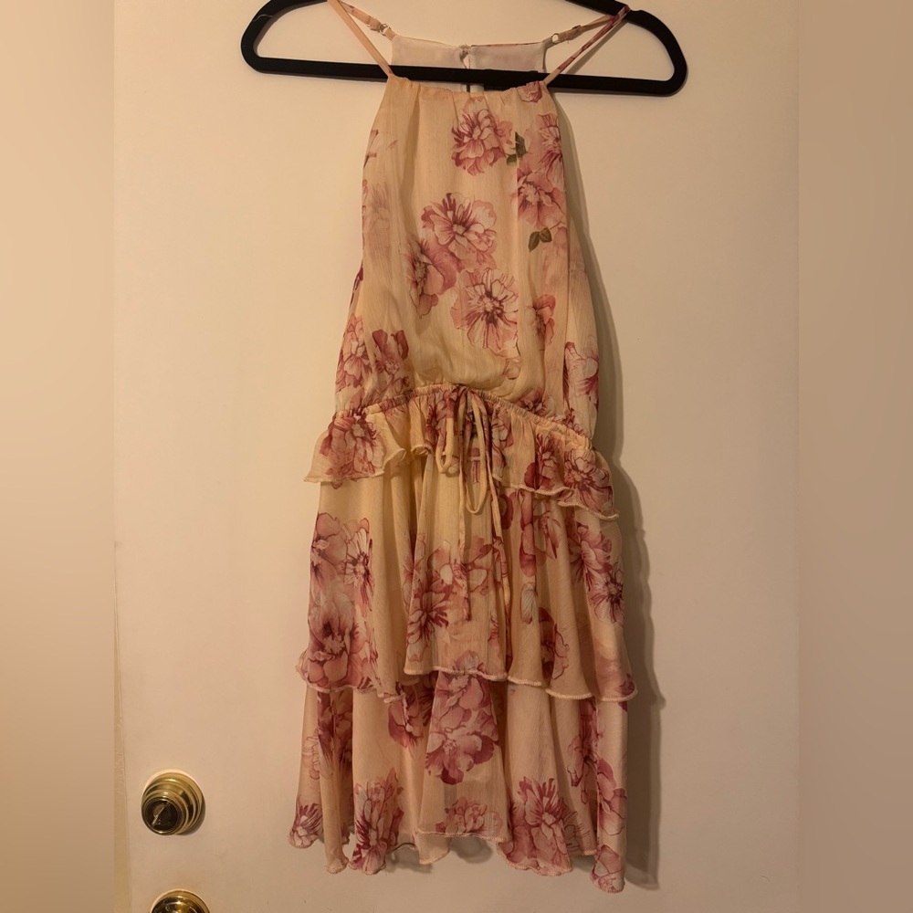 Floral Halter Dress